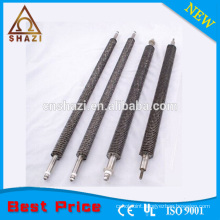 Industrial straight finned air heater